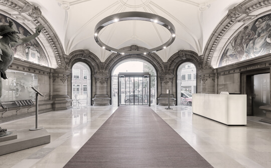 Entrance hall of the Cotton Exchange